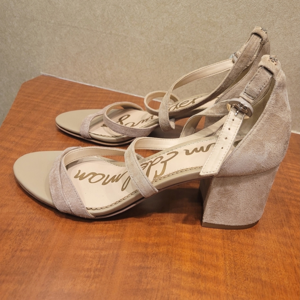 Sam Edelman Stacie Block Heel Sandals  size  8.5